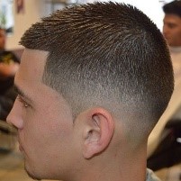 Classic haircut fade
